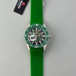Rado Captain Cook Skeleton Green Special Edition