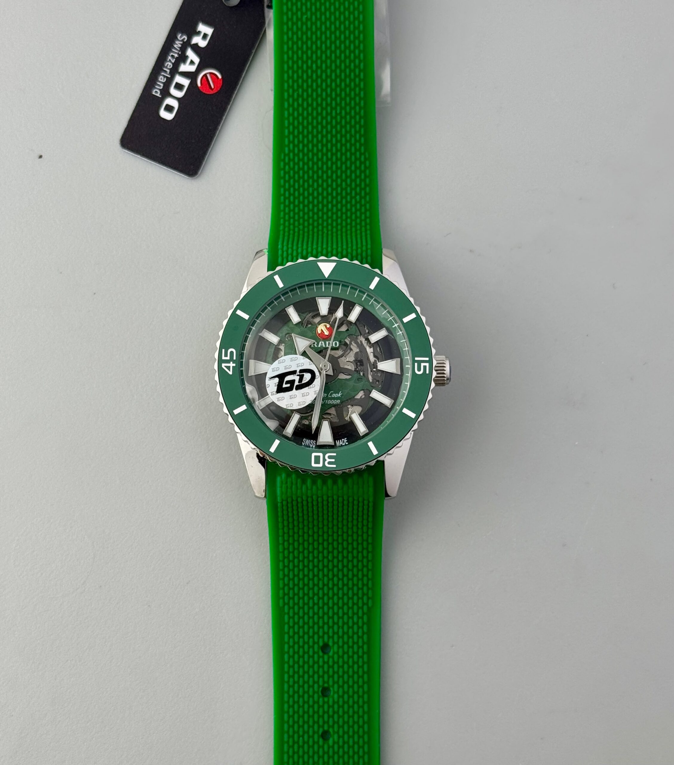 WhatsApp Image 2026-07-26 at 10.02.16 PM Rado Captain Cook Skeleton Green Special Edition - Image 1
