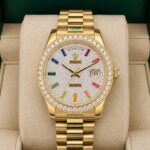 Rolex Day-Date Diamond-Paved Dial