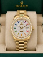 Rolex Day-Date Diamond-Paved Dial