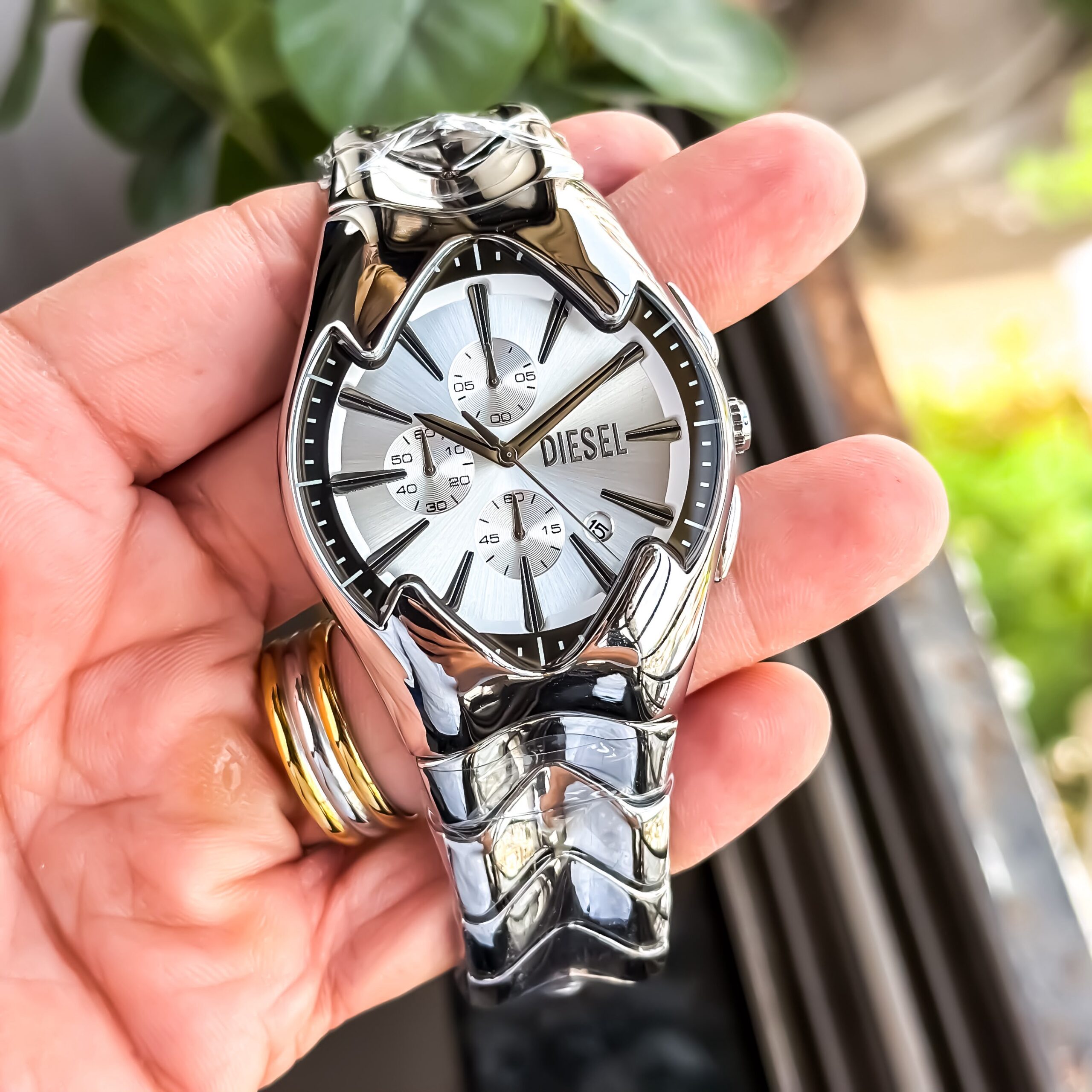 WhatsApp Image 2026-07-26 at 10.03.10 PM Diesel Silver Tone Multifunction Chronograph - Image 1