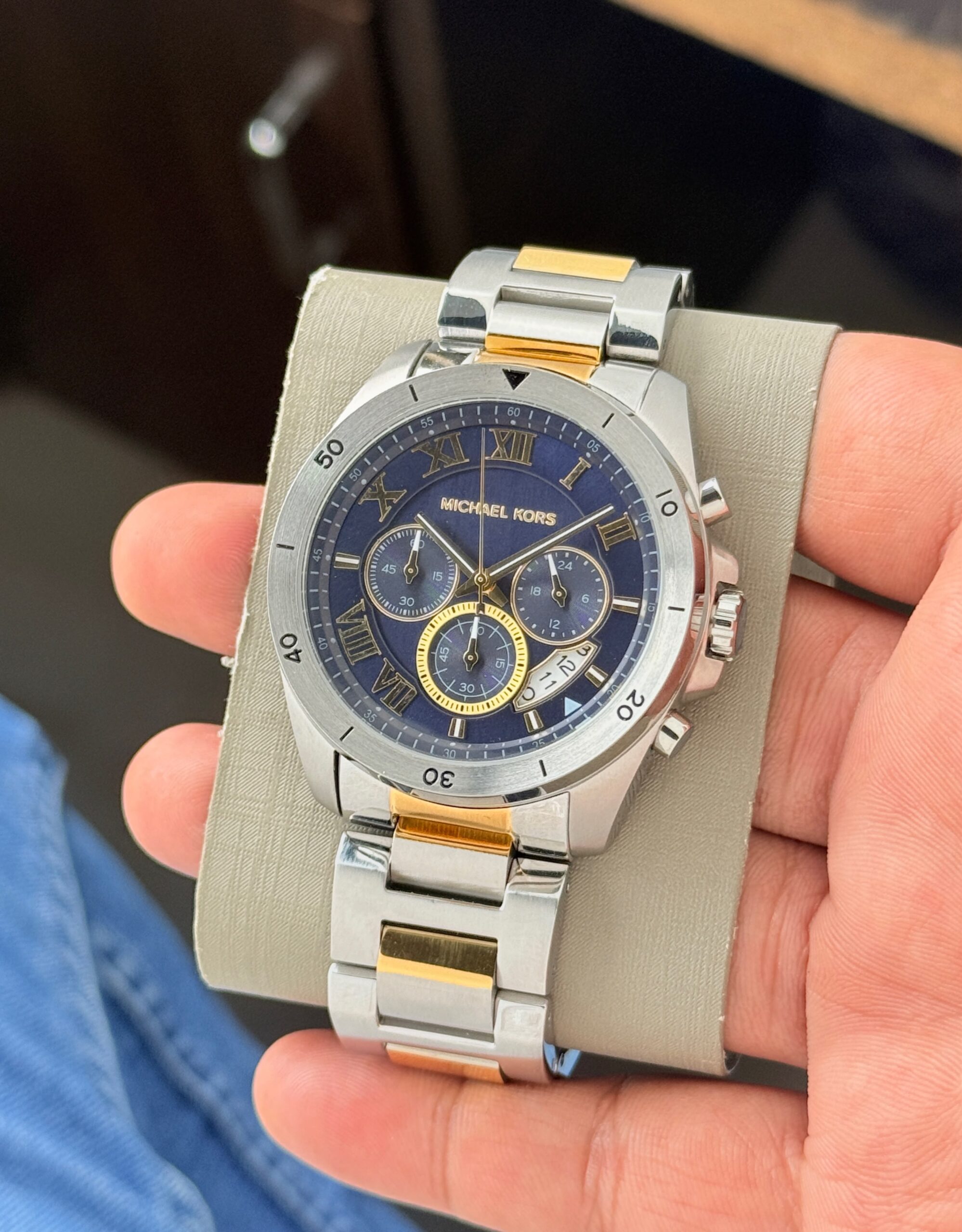 WhatsApp Image 2026-07-26 at 10.03.22 PM Michael Kors Brecken Two-Tone Chronograph - Image 1