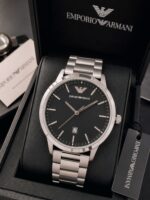 Emporio Armani 40mm Black Dial Automatic