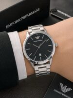 Emporio Armani 40mm Black Dial Automatic - Image 2