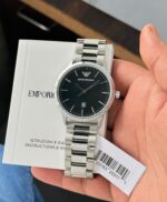 Emporio Armani 40mm Black Dial Automatic - Image 3