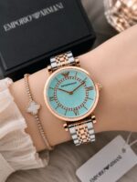 Emporio Armani Turquoise Blue Dial - Image 2