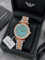 Emporio Armani Turquoise Blue Dial - Image 4