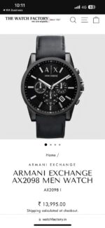 Armani Exchange AX2098 Black - Image 2