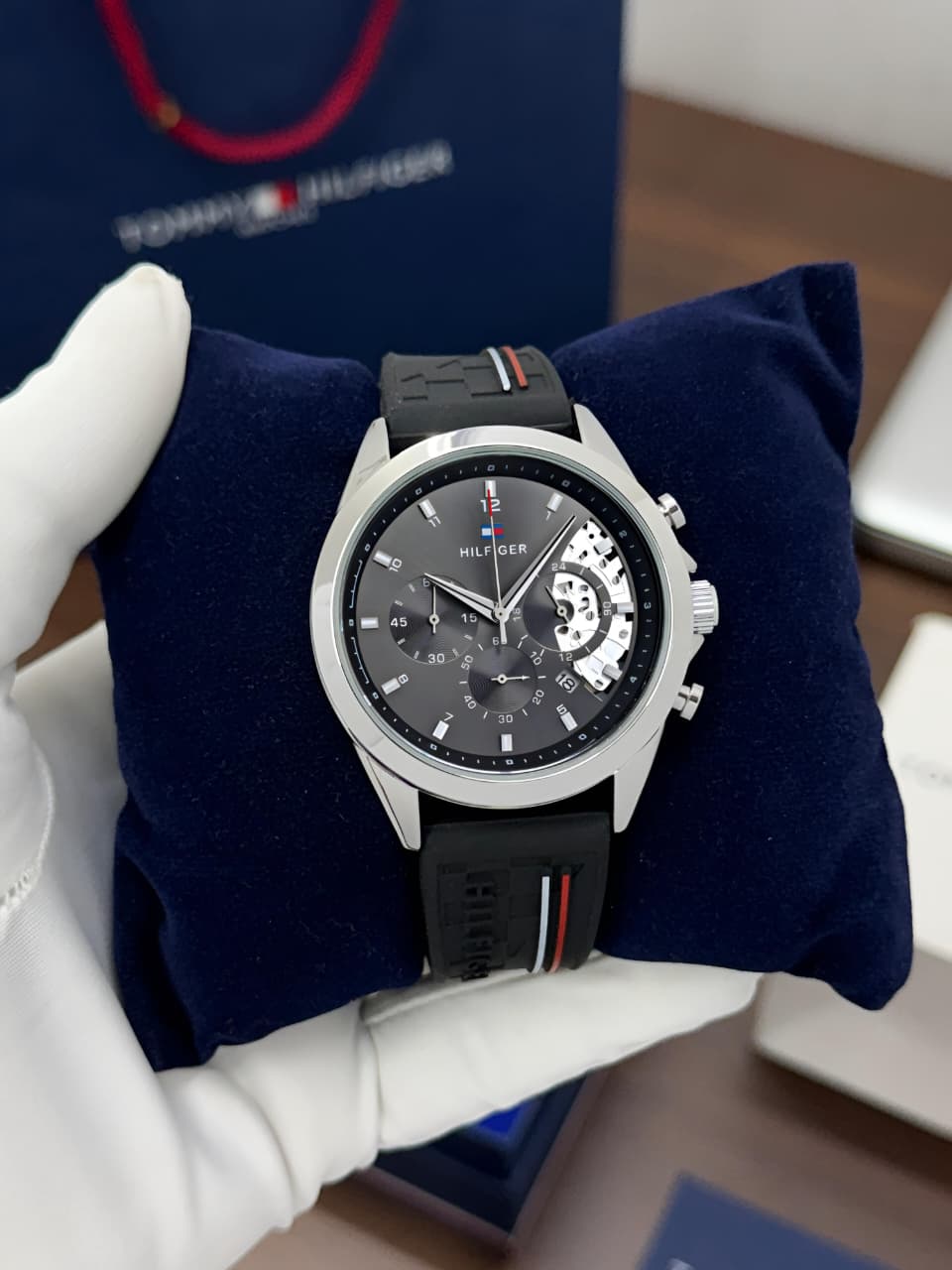 WhatsApp Image 2026-07-26 at 10.08.15 PM (1) Tommy Hilfiger Baker Multifunctional Dial Chronograph - Image 1