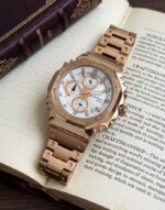 G Shock GA-2100 Rose Gold Chronograph - Image 3