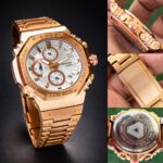 G Shock GA-2100 Rose Gold Chronograph - Image 4