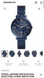Fossil 38mm Blue Analog - Image 2