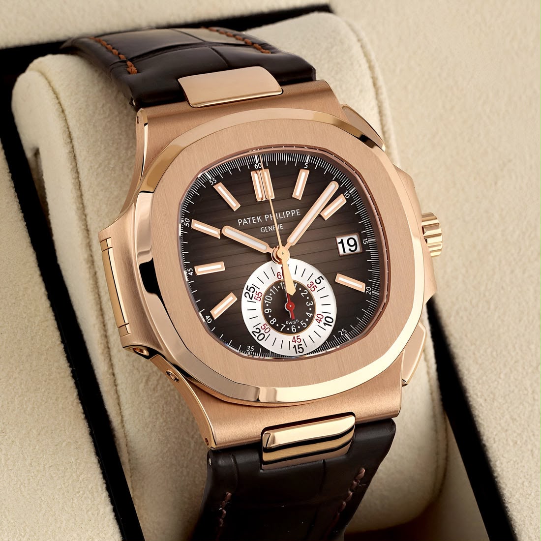 WhatsApp Image 2026-07-26 at 10.10.20 PM Patek Philippe Rose Gold Brown Dial Automatic - Image 1