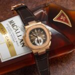 Patek Philippe Rose Gold Brown Dial Automatic - Image 4