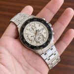 Edifice Casio EFR-539 Silver Chronograph - Image 2