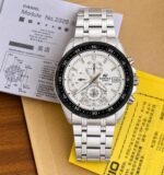 Edifice Casio EFR-539 Silver Chronograph