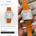 Cartier De Santos 43mm White Dial Automatic - Image 2