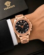Versace Greca Textured Dial Chronograph - Image 3