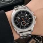 Fossil Machine Chronograph Black Dial Quartz