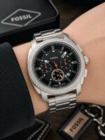 Fossil Machine Chronograph Black Dial Quartz