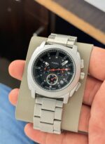 Fossil Machine Chronograph Black Dial Quartz - Image 6