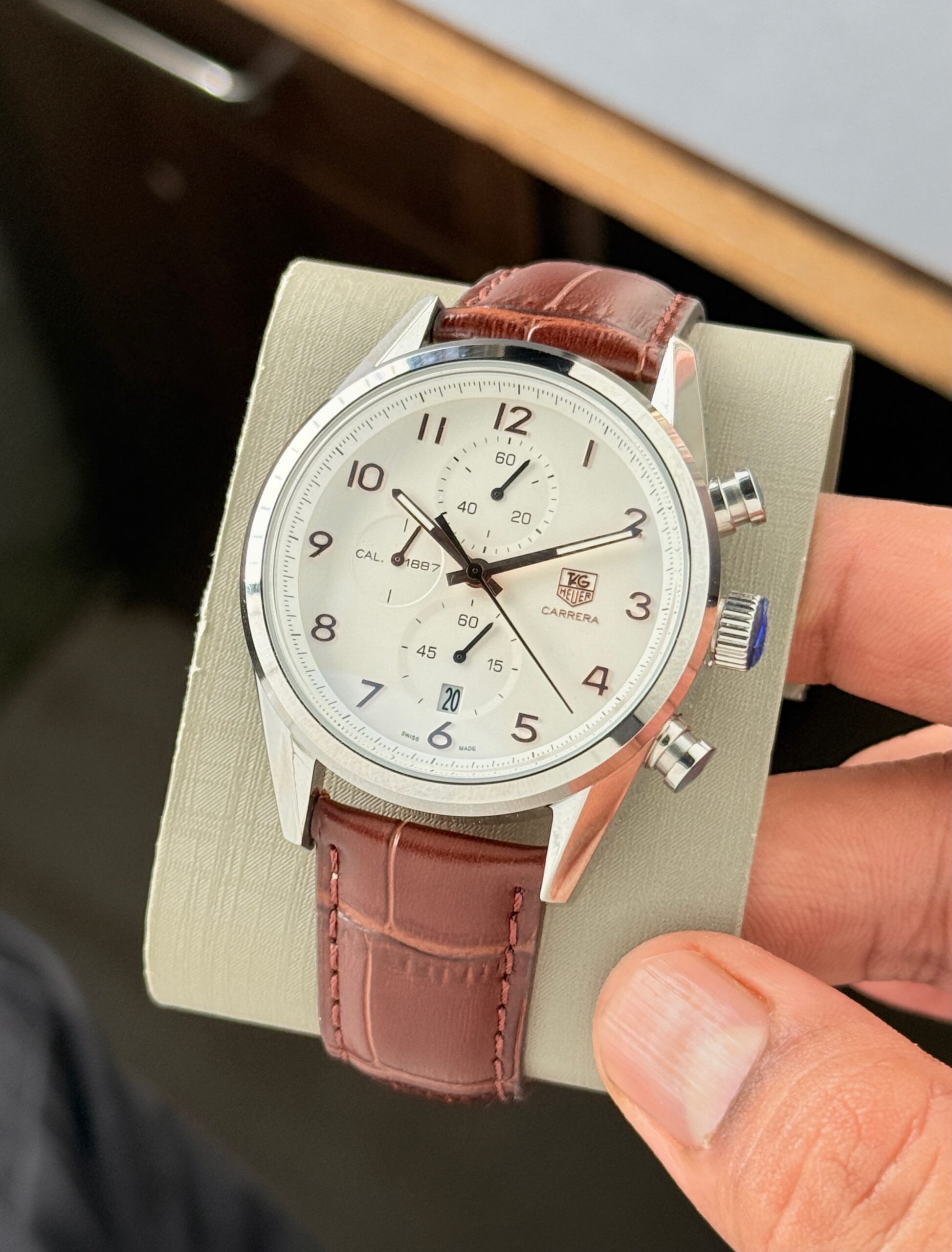 WhatsApp Image 2026-07-26 at 10.17.28 PM (2) Tag Heuer Carrera Heritage Chronograph - Image 1