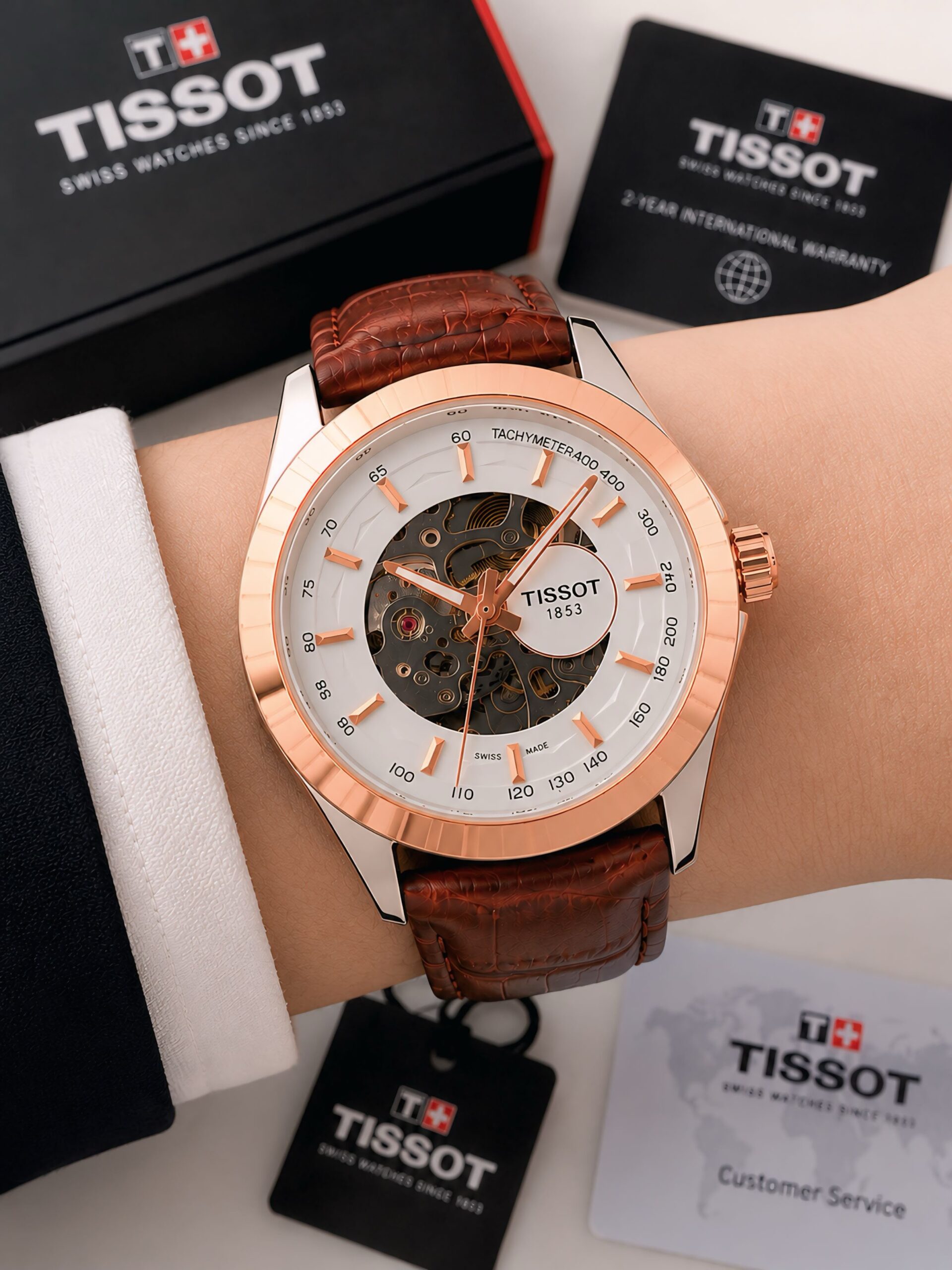 WhatsApp Image 2026-07-26 at 10.18.04 PM (1) Tissot Couturier Automatic 42mm Open Heart Dial - Image 1
