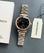 Emporio Armani Slim Black Dial - Image 2
