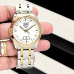 Tissot Couturier Day-Date Gold-Tone White Dial - Image 2