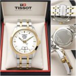 Tissot Couturier Day-Date Gold-Tone White Dial - Image 6