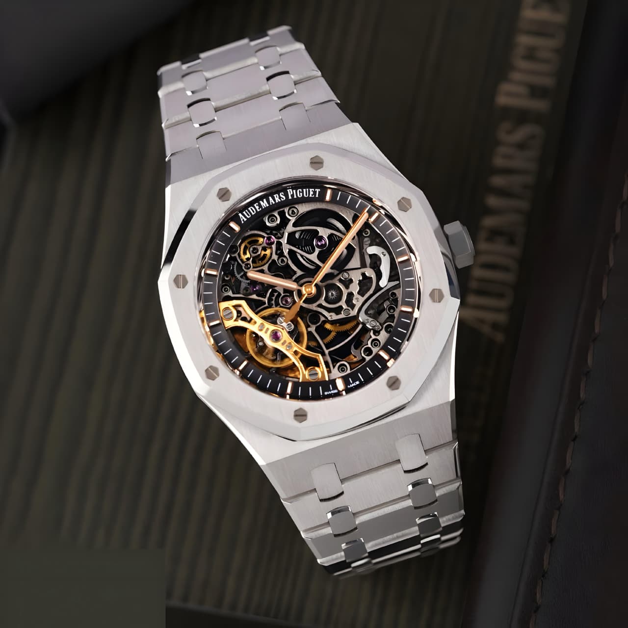 WhatsApp Image 2026-07-26 at 10.24.59 PM Audemars Piguet Skeleton Openworked Black Dial - Image 1