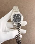 Patek Philippe Nautilus Silver Diamond Edition - Image 2
