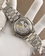 Patek Philippe Nautilus Silver Diamond Edition - Image 3