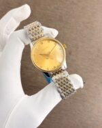 Gucci G-Timeless Slim Bee Two-Tone - Image 4