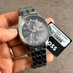 Hugo Boss Skytraveller Grey Quartz Chronograph