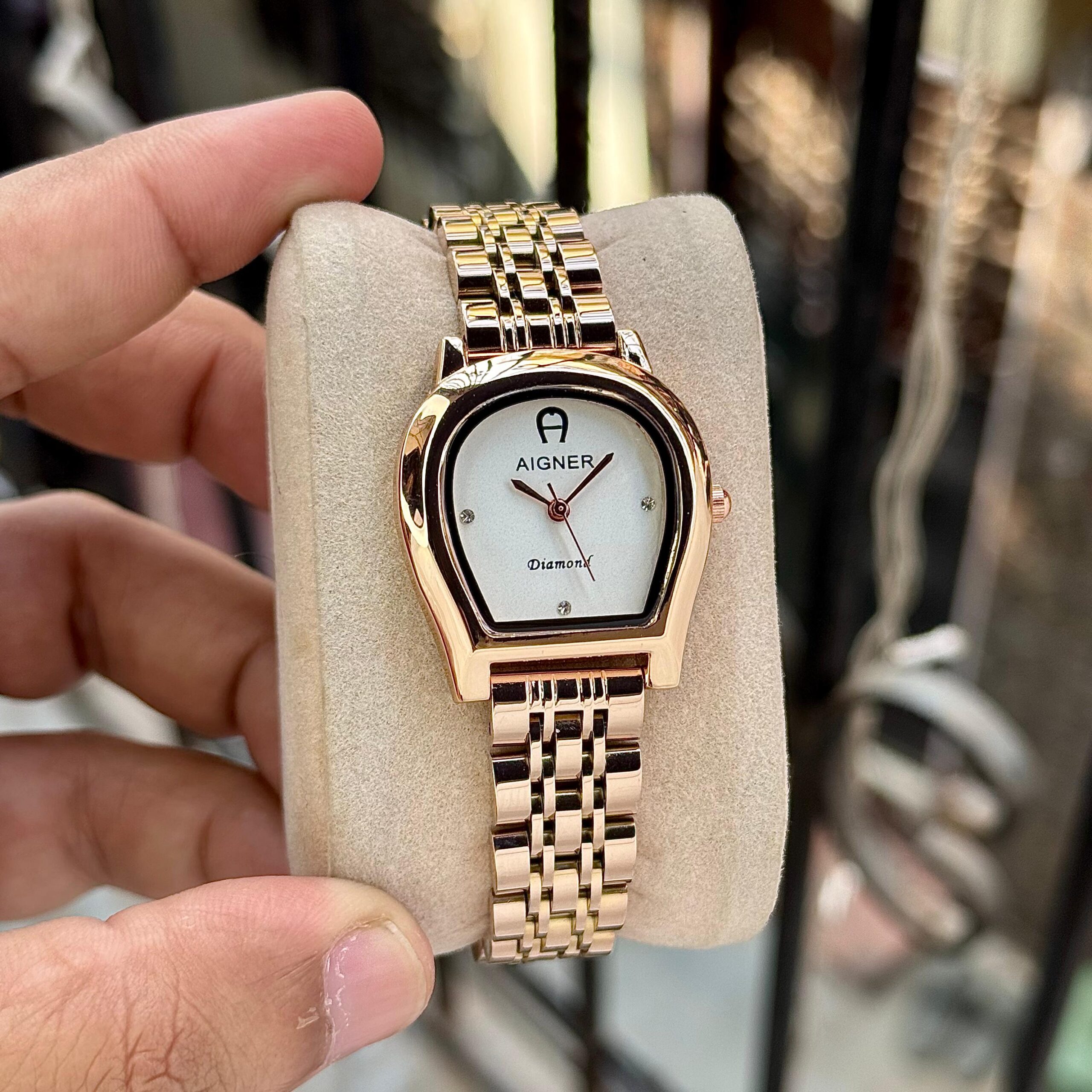 WhatsApp Image 2026-07-26 at 10.28.07 PM (1) Aigner Diamond Classic White Dial - Image 1