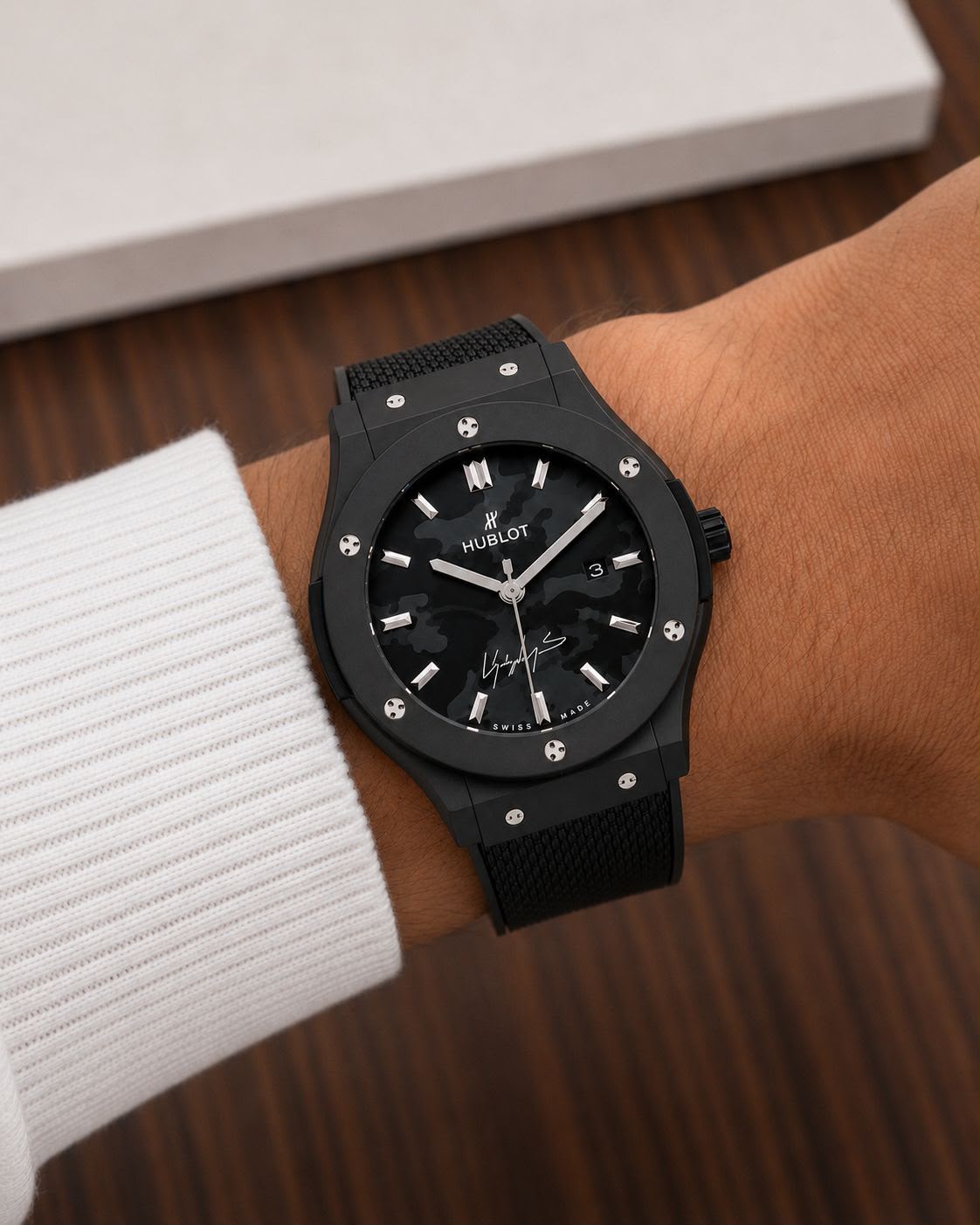 WhatsApp Image 2026-07-26 at 10.28.23 PM (1) Hublot Classic Fusion Black Camo Edition - Image 1
