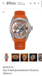 Jacob & Co Epic X Ram Janmabhoomi Automatic Skeleton - Image 2