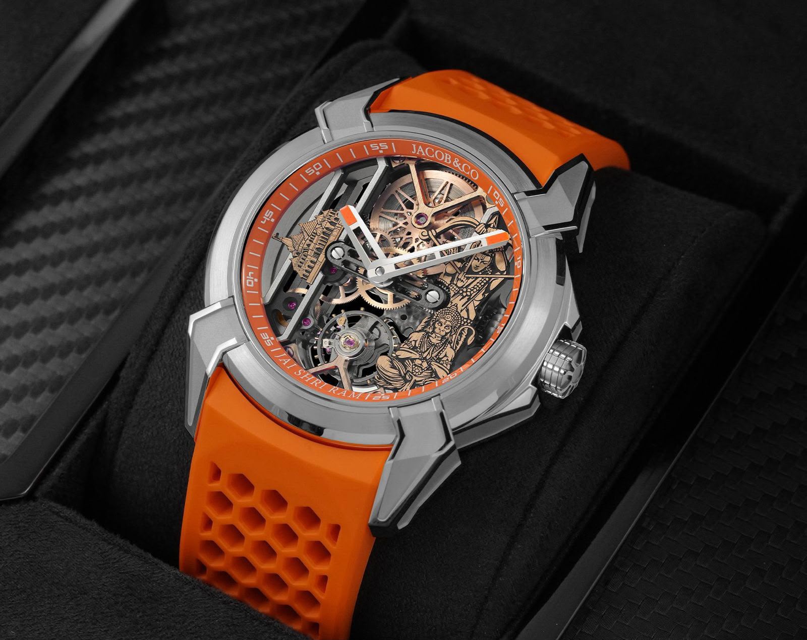 WhatsApp Image 2026-07-26 at 10.29.32 PM Jacob & Co Epic X Ram Janmabhoomi Automatic Skeleton - Image 1