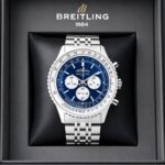 Breitling Navitimer Chronograph Blue Multifunction Dial - Image 3