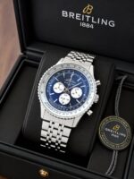 Breitling Navitimer Chronograph Blue Multifunction Dial - Image 7