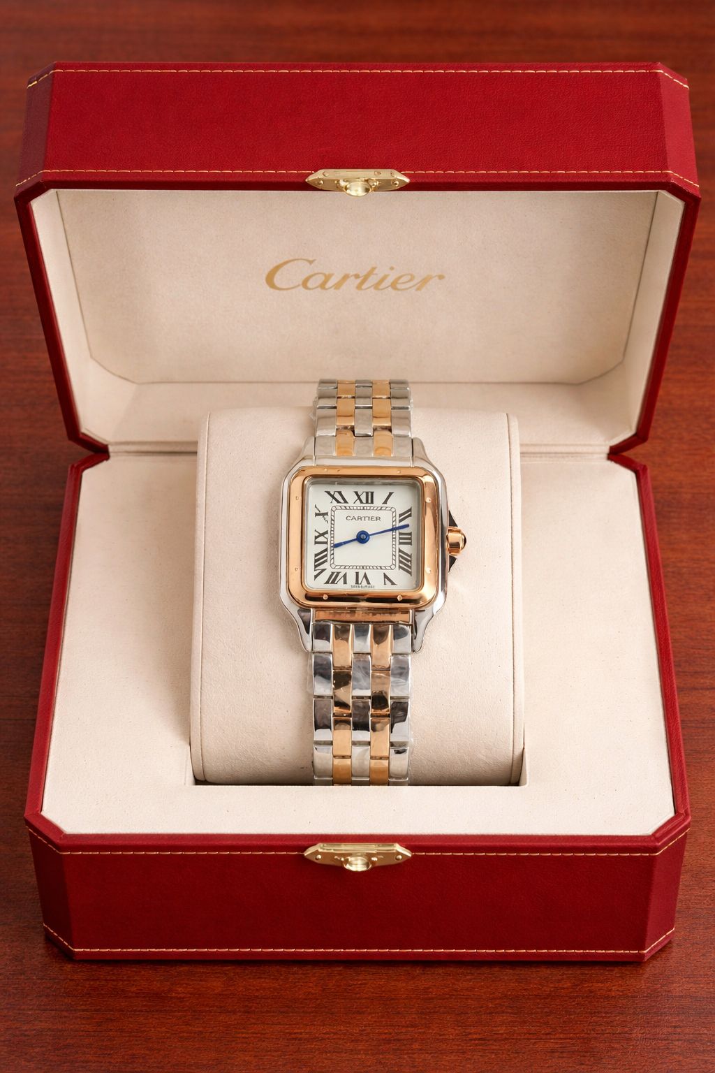 WhatsApp Image 2026-07-26 at 11.15.37 PM (1) Cartier Santos de Two Tone Quartz - Image 1