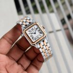 Cartier Santos de Two Tone Quartz - Image 2