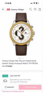 Tommy Hilfiger Multifunction Gold White Dial - Image 4
