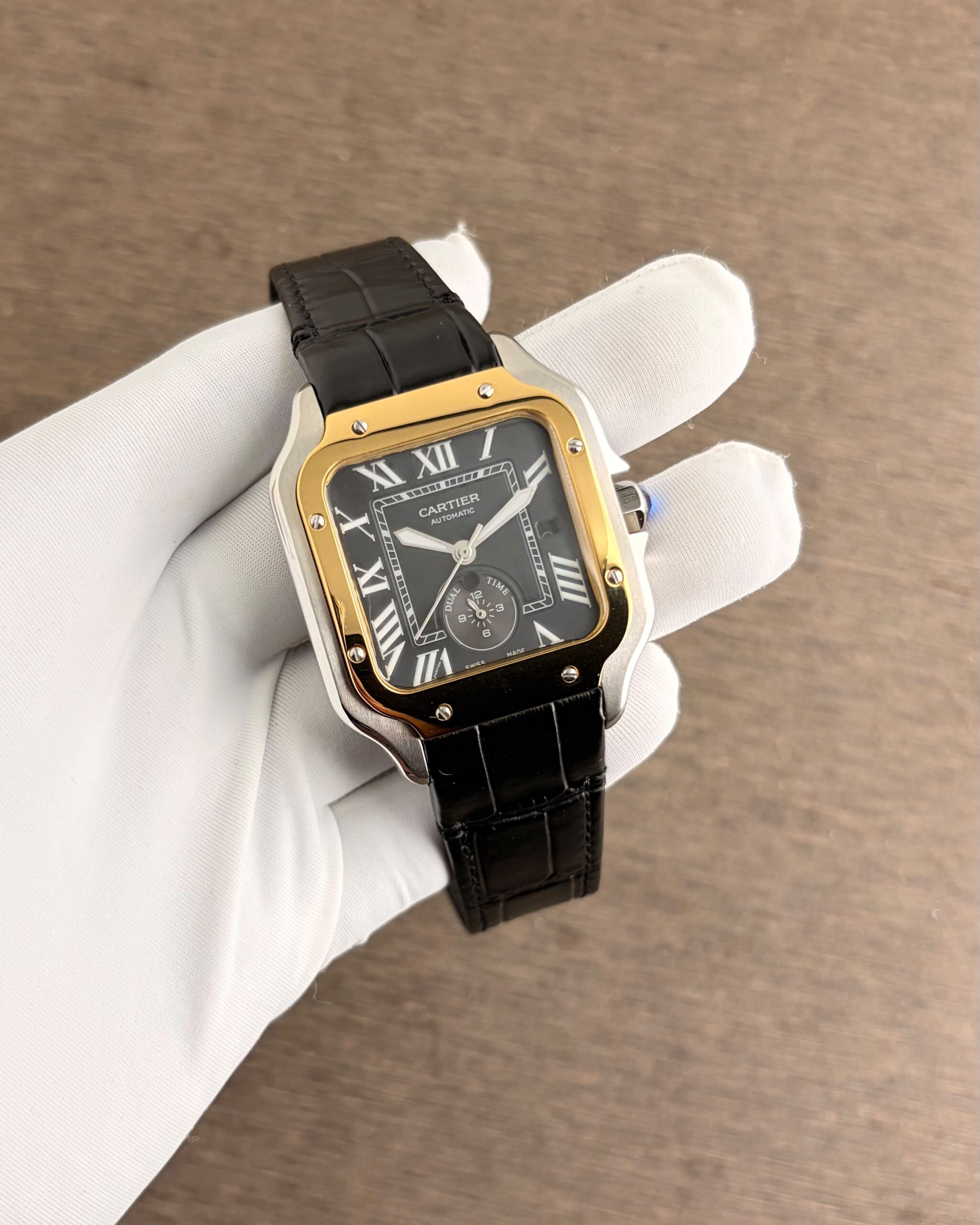 WhatsApp Image 2026-07-28 at 6.14.06 PM (2) Cartier Santos Grey Dial 41mm Automatic - Image 1