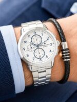 Maurice White Dial Silver Quartz - Image 2
