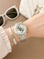 Guess White Dial Silver Quartz - Image 3
