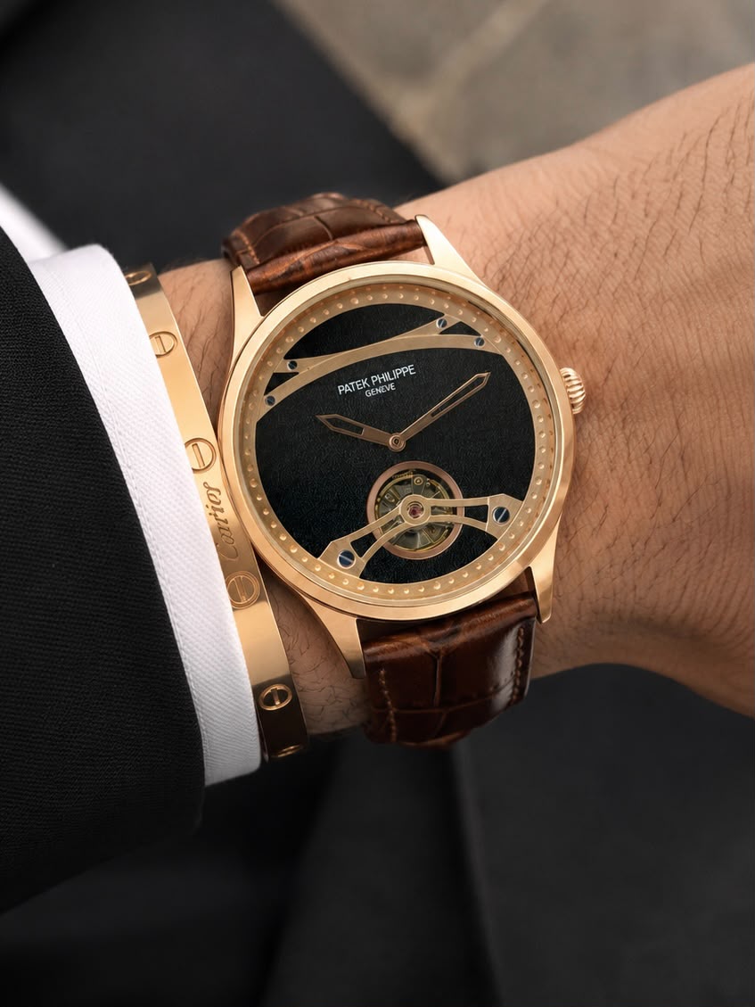 WhatsApp Image 2026-07-30 at 3.35.54 PM (1) Patek Philippe Tourbillon Black Dial Automatic - Image 1