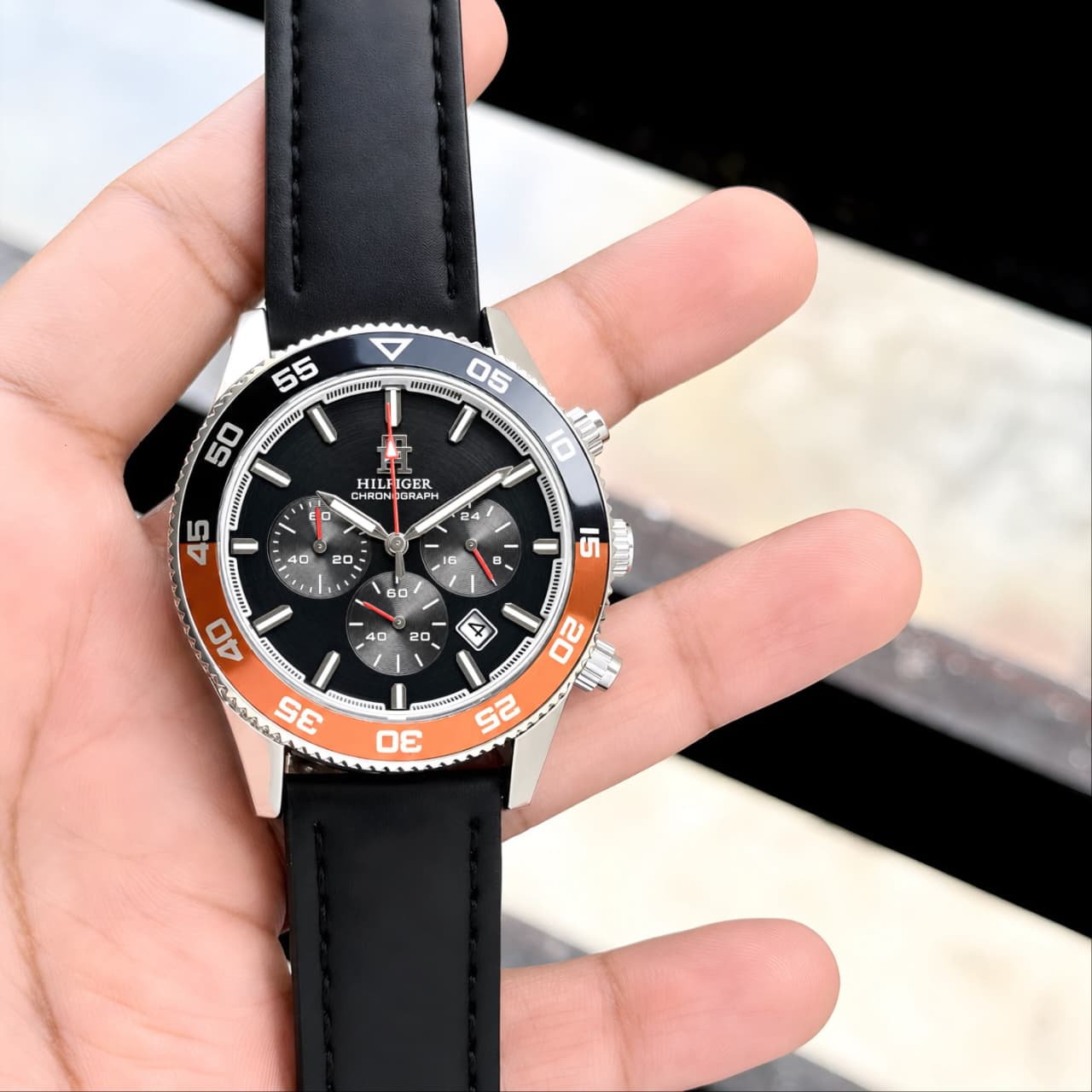 WhatsApp Image 2026-07-30 at 3.37.12 PM (1) Tommy Hilfiger 43mm Men's Chronograph Quartz - Image 1