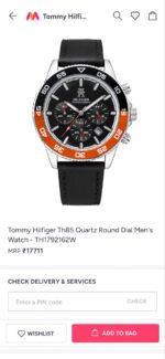 Tommy Hilfiger 43mm Men's Chronograph Quartz - Image 2